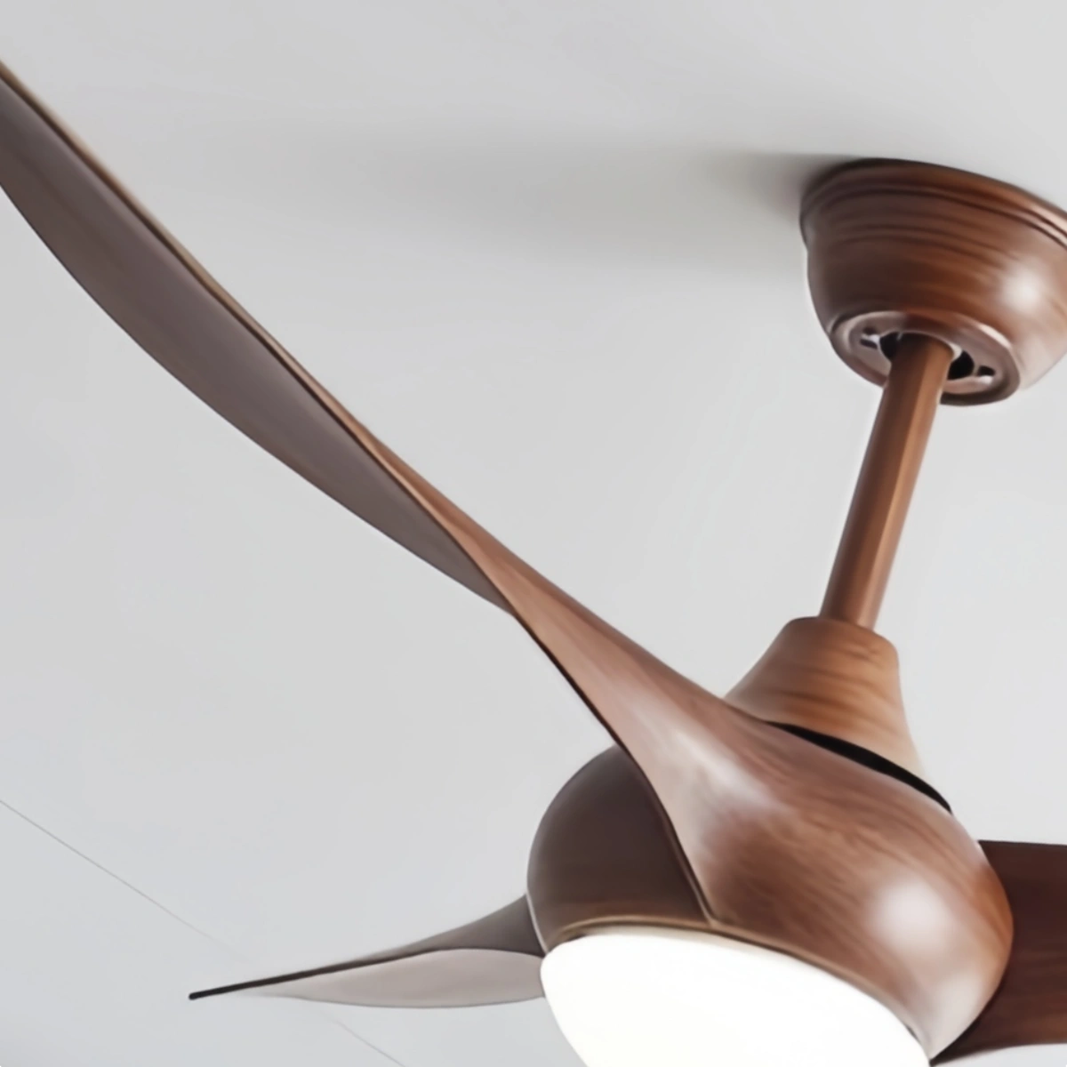 Zenno Modern Ceiling Fan Light with LED