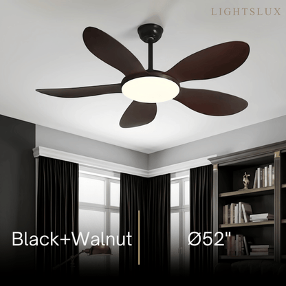 Zenno Modern Ceiling Fan Light 