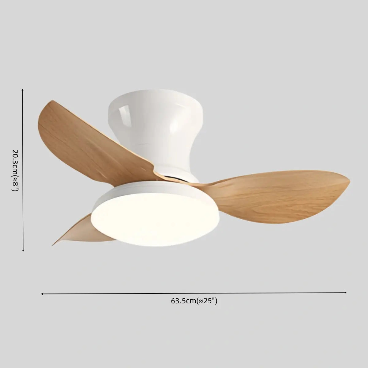 Vivara Modern Ceiling Fan Light 