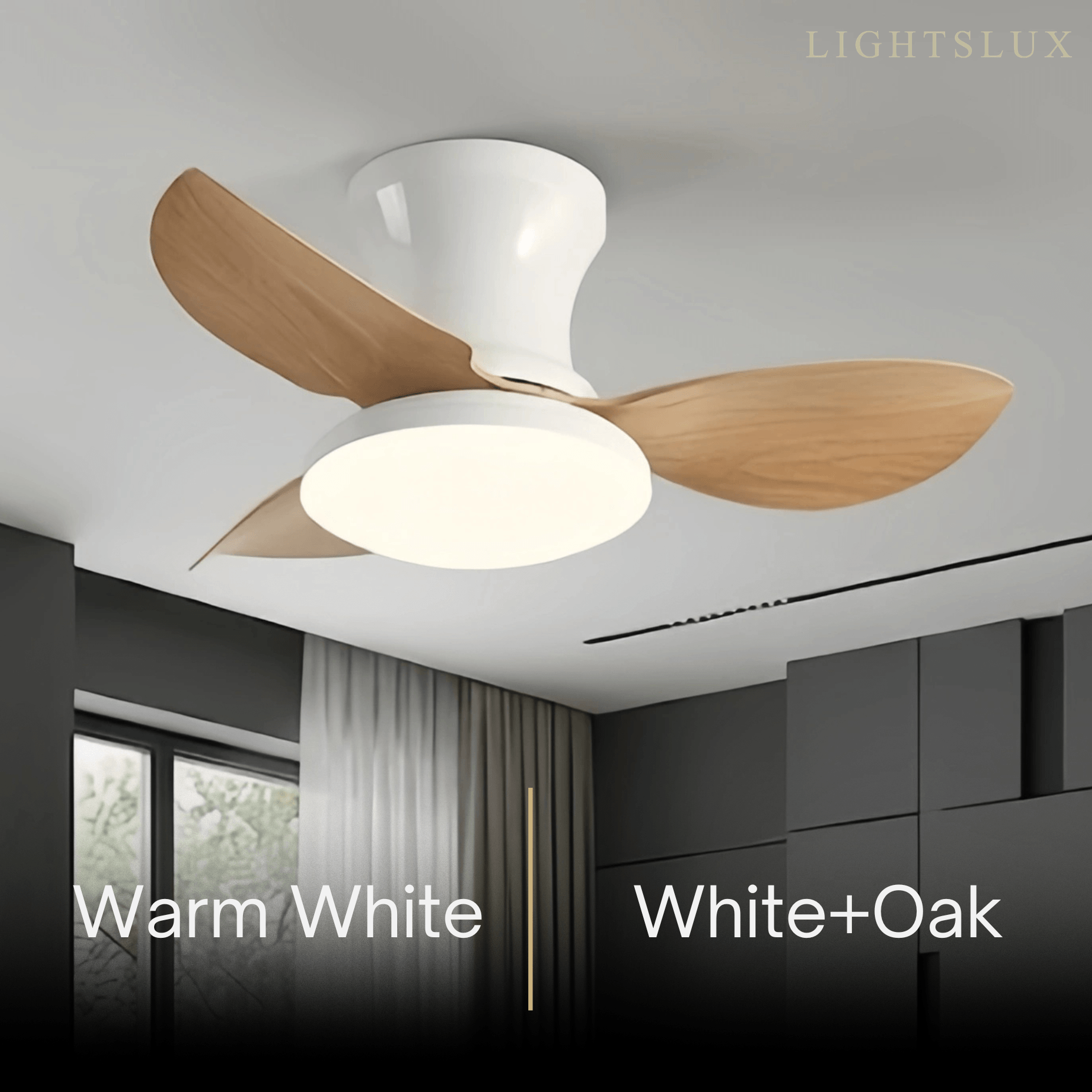 Vivara Modern Ceiling Fan Light 