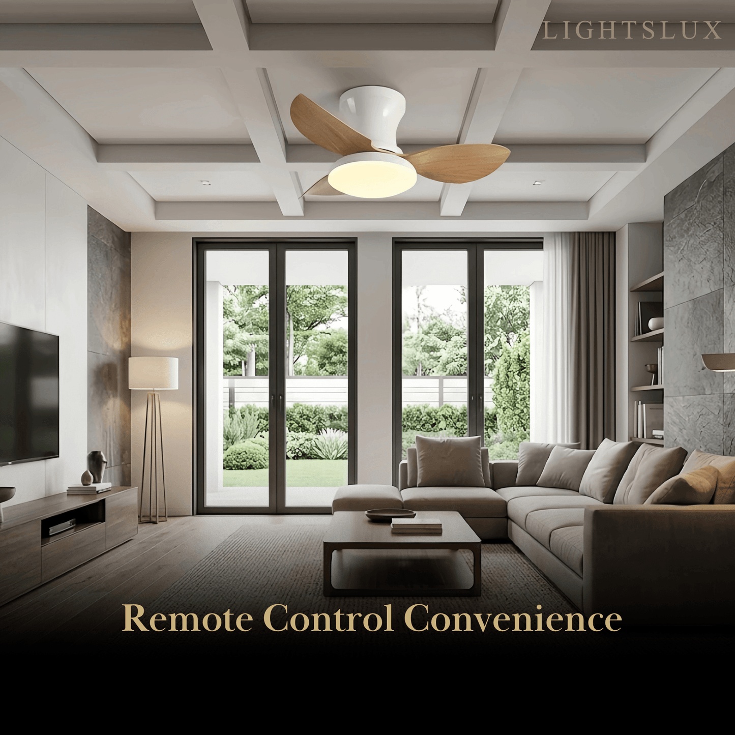 Vivara Modern Ceiling Fan Light 