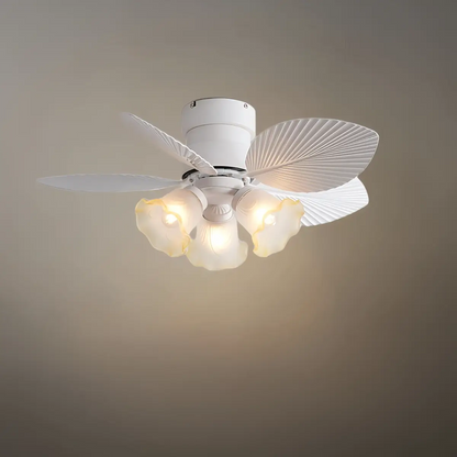 Vivara Modern Low Profile Ceiling Fan Light
