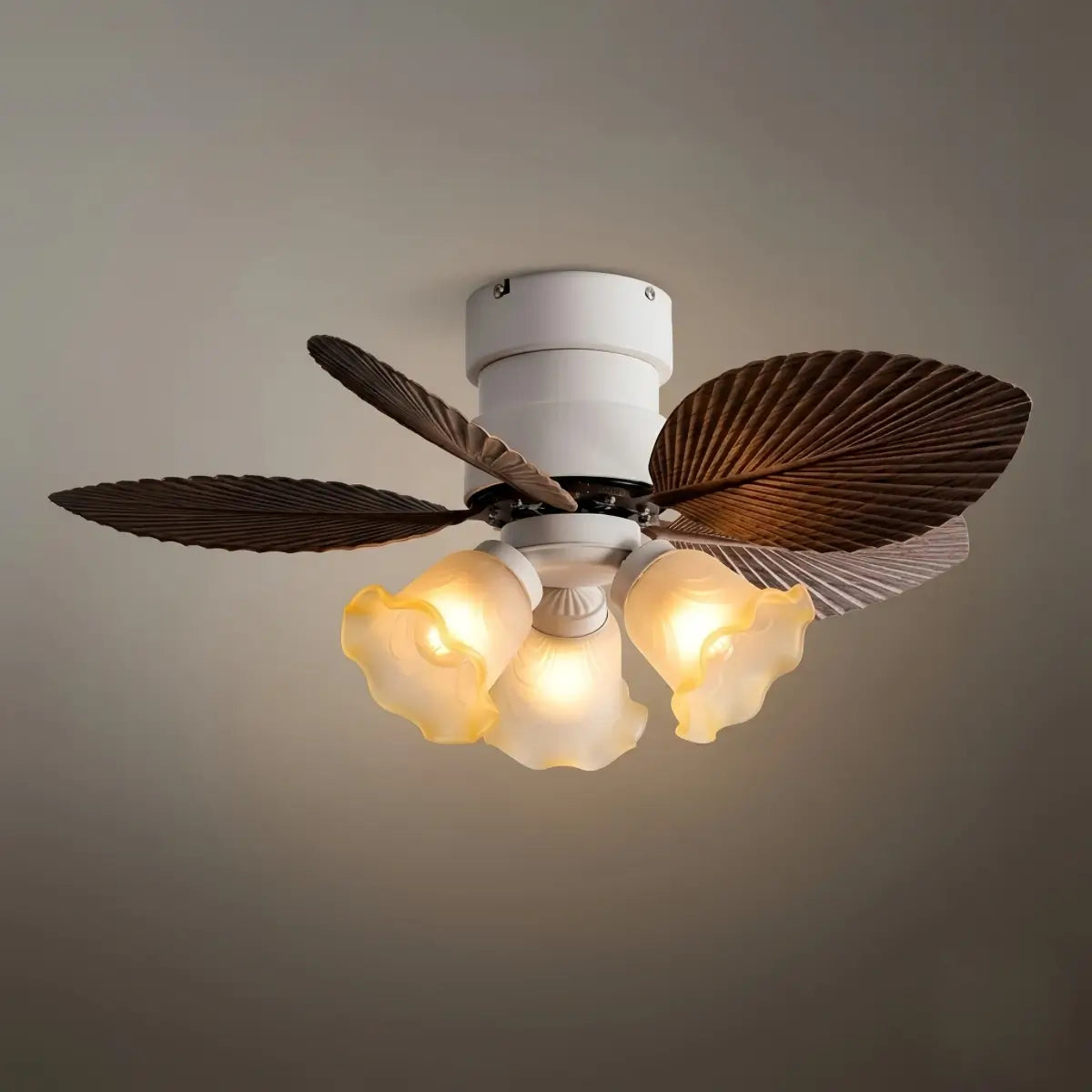 Vivara Modern Low Profile Ceiling Fan Light