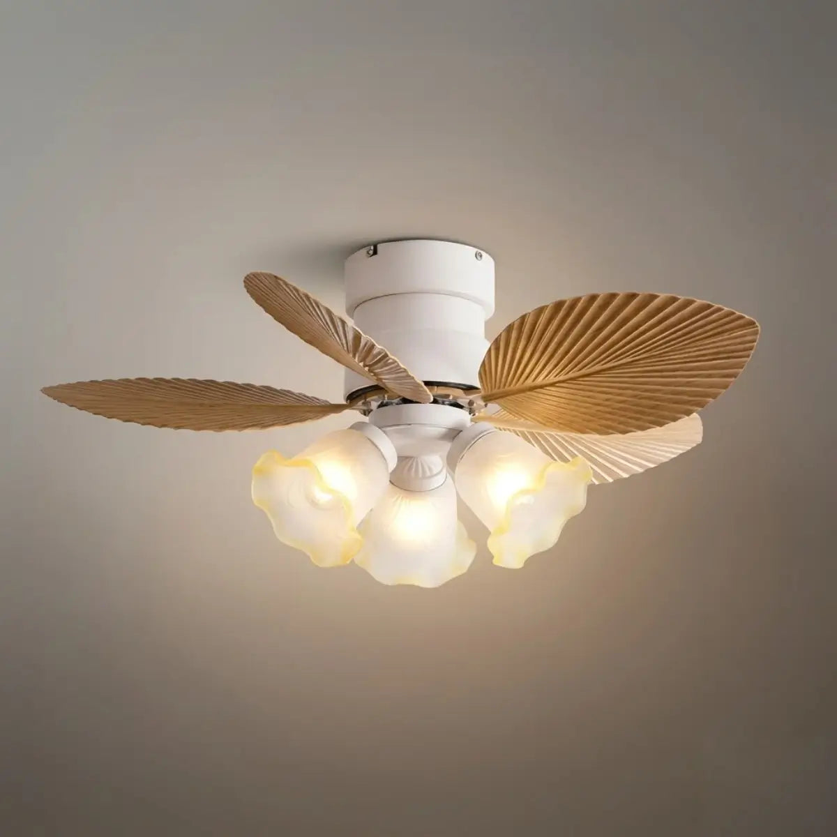 Vivara Modern Low Profile Ceiling Fan Light