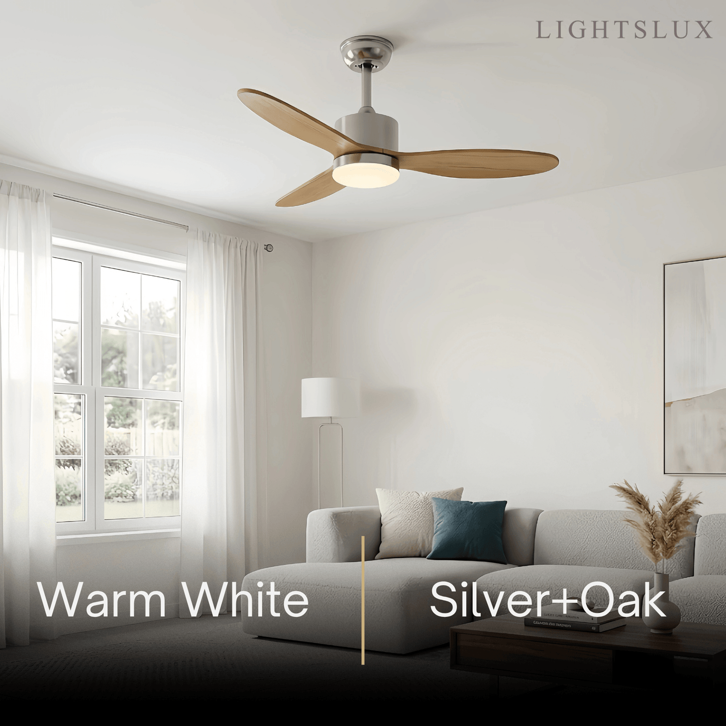 Vivara  Minimalist Ceiling Fan Light