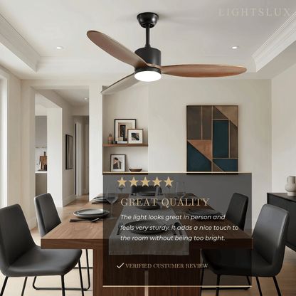 Vivara  Minimalist Ceiling Fan Light