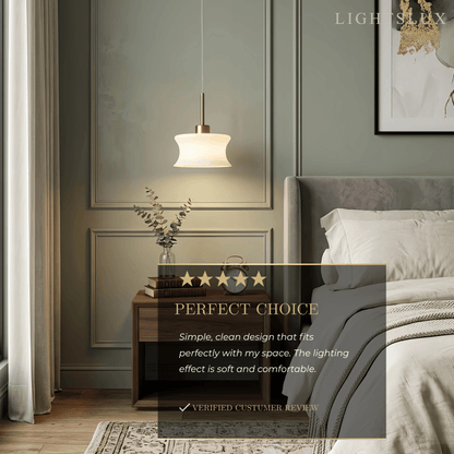 Vetro Modern Glass Pendant Light