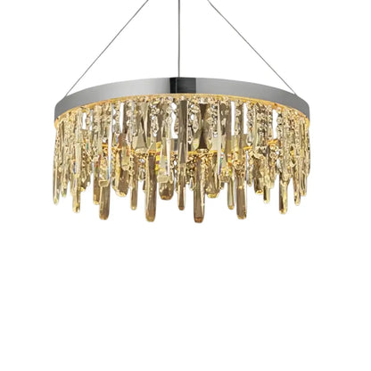 Velora Modern Crystal Drop Chandelier