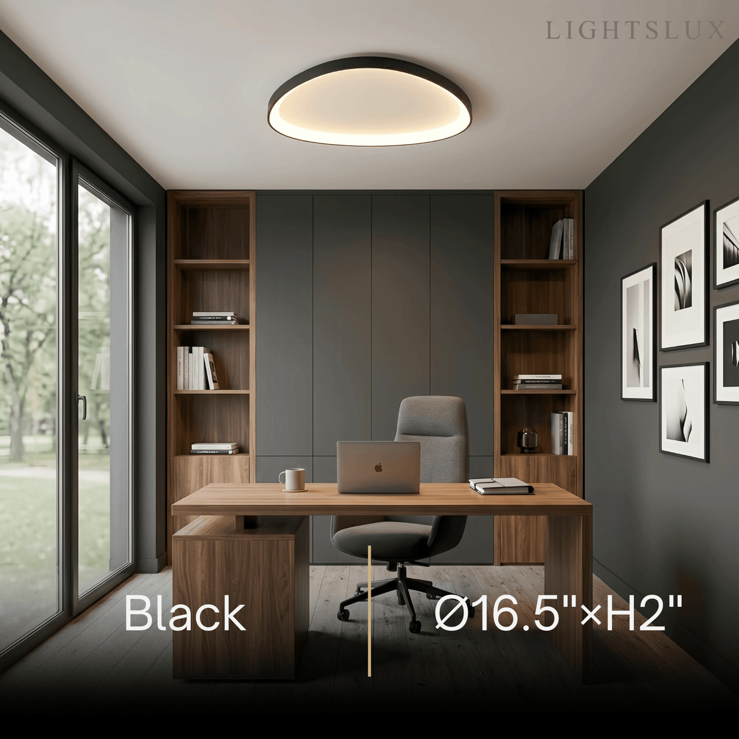 Vivara Minimalist Low Profile Ceiling Light
