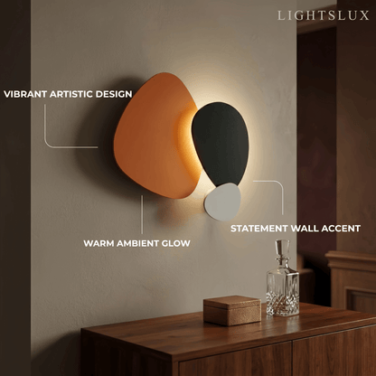 Vivara Art Deco Sculptural Wall Lamp