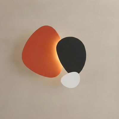 Wall Lamp – Orange+Black/Blue for Living Room / Bedroom