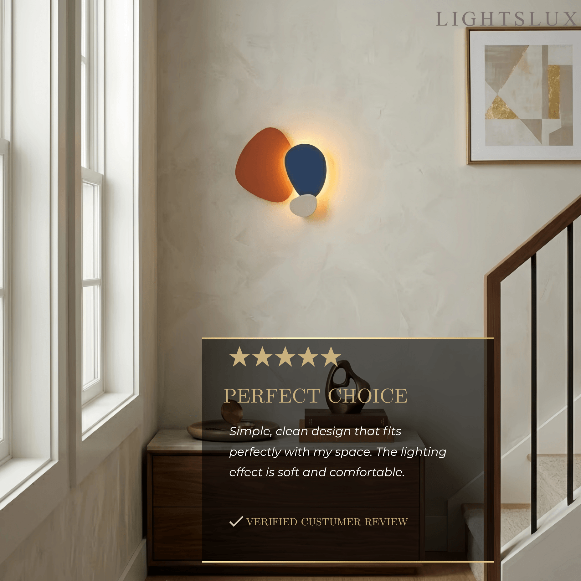 Vivara Art Deco Sculptural Wall Lamp