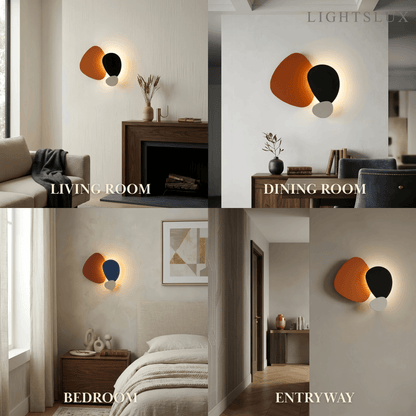 Vivara Art Deco Sculptural Wall Lamp