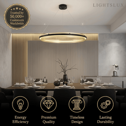 Vivara Post-Modern Ring Pendant Light