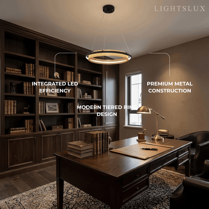Vivara Post-Modern Ring Pendant Light