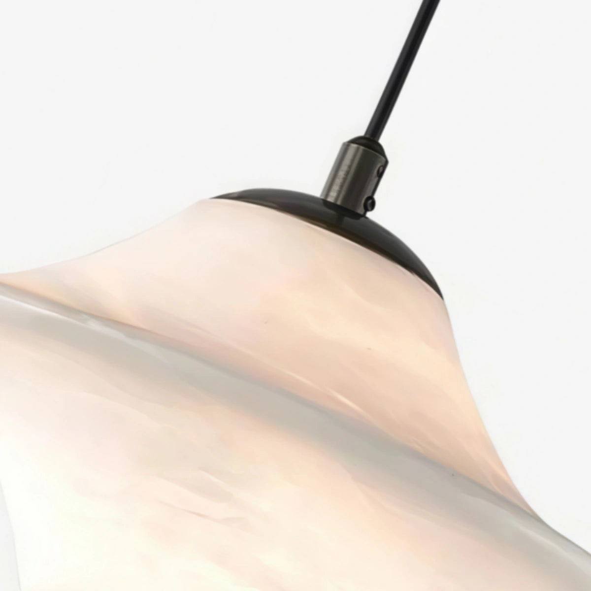 Alba Modern Saucer Alabaster Pendant Light