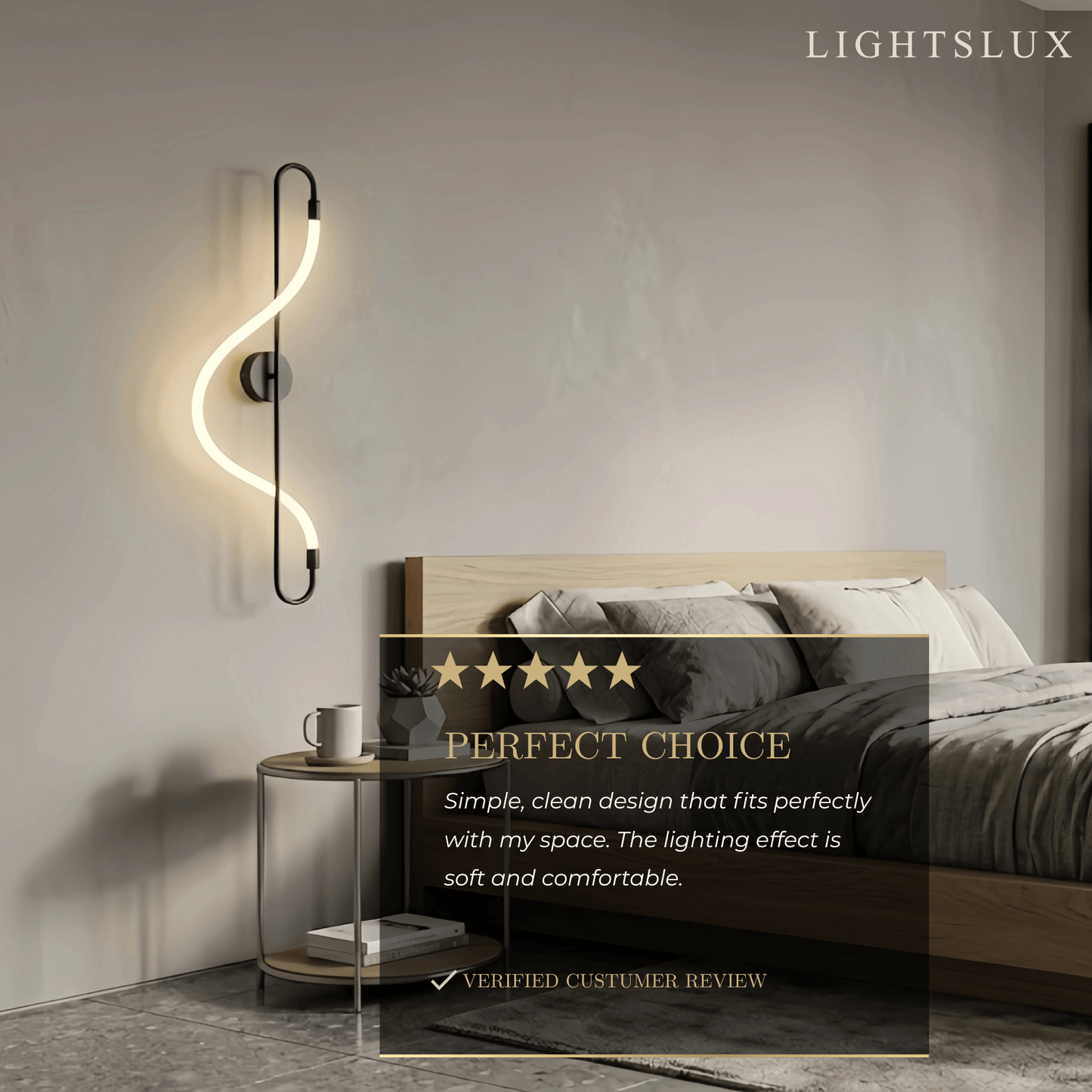 Arcato Artistic Musical Note Wall Lamp – Gold