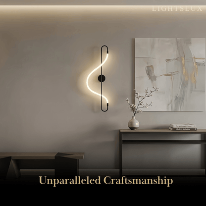 Arcato Artistic Musical Note Wall Lamp – Gold