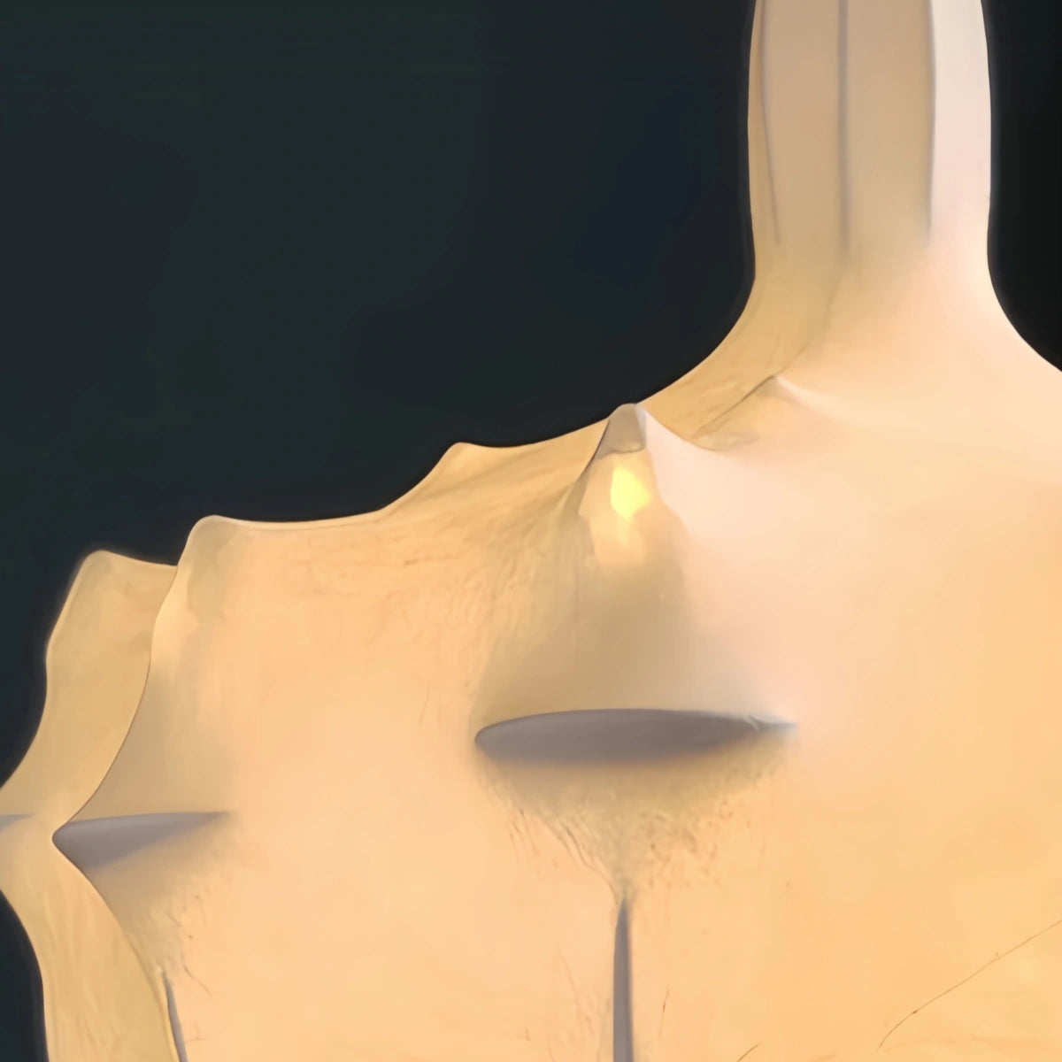 Crema Nordic Silk Pendant Light