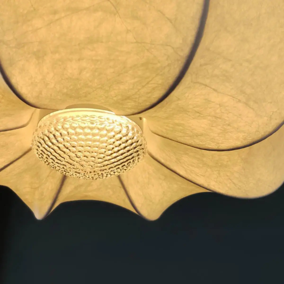 Nordic Silk Pendant Light -- White