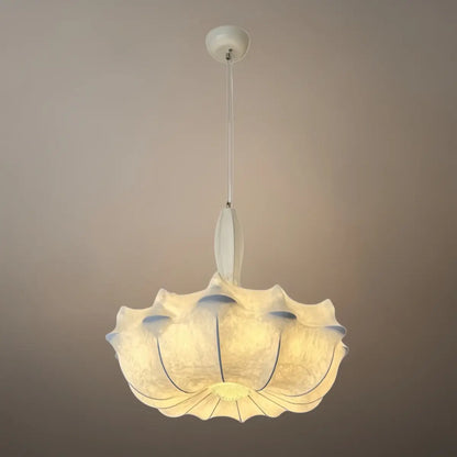 Nordic Silk Pendant Light -- White