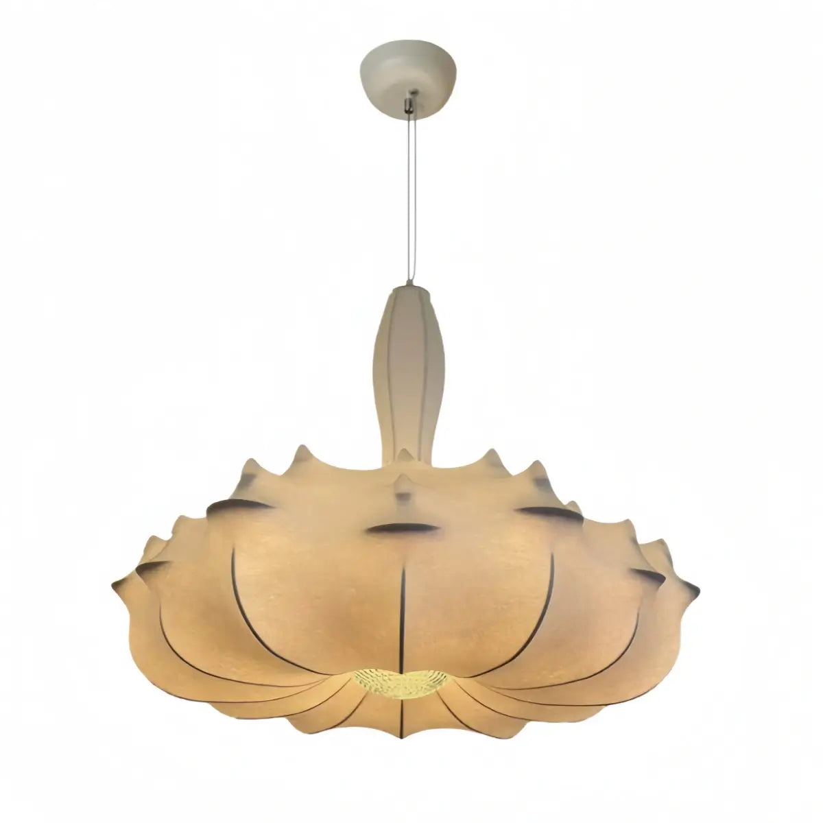 Nordic Silk Pendant Light -- White