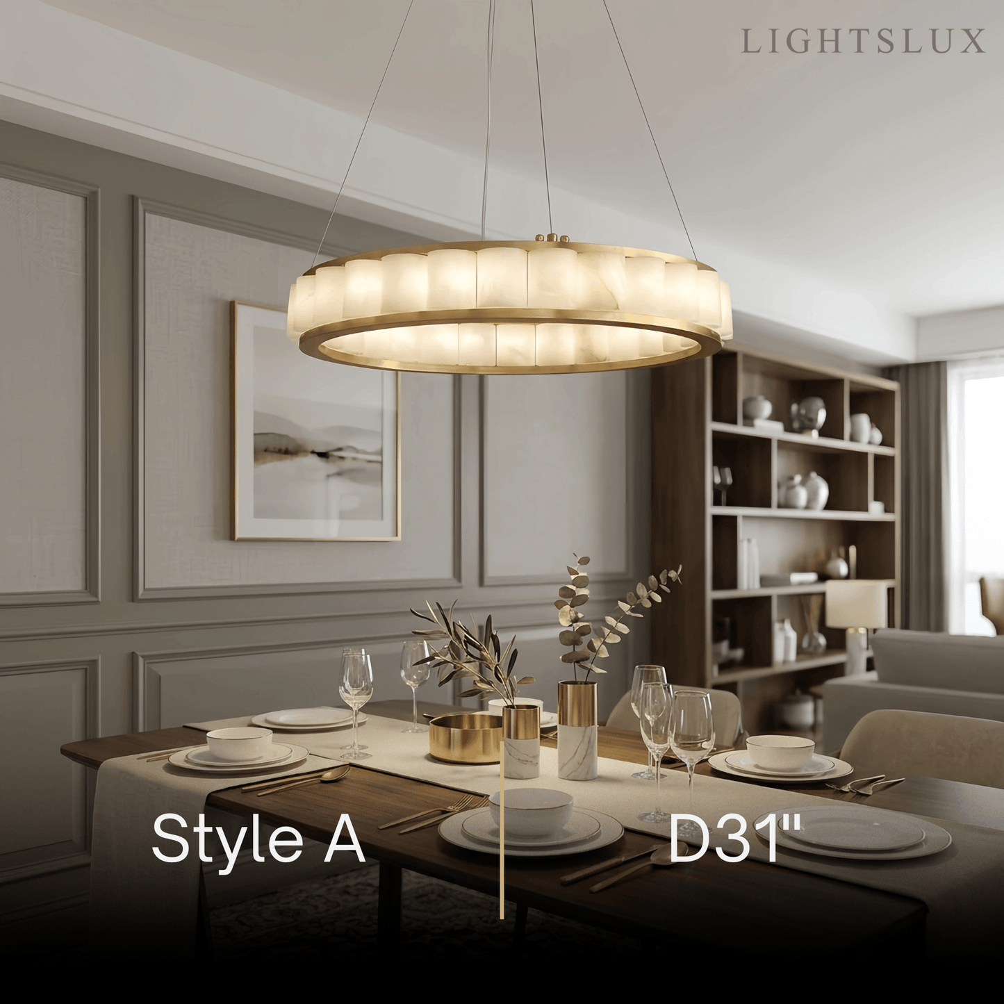 Modern_Alabaster_Pendant_Light_--_Gold