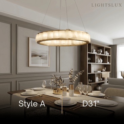 Modern_Alabaster_Pendant_Light_--_Gold