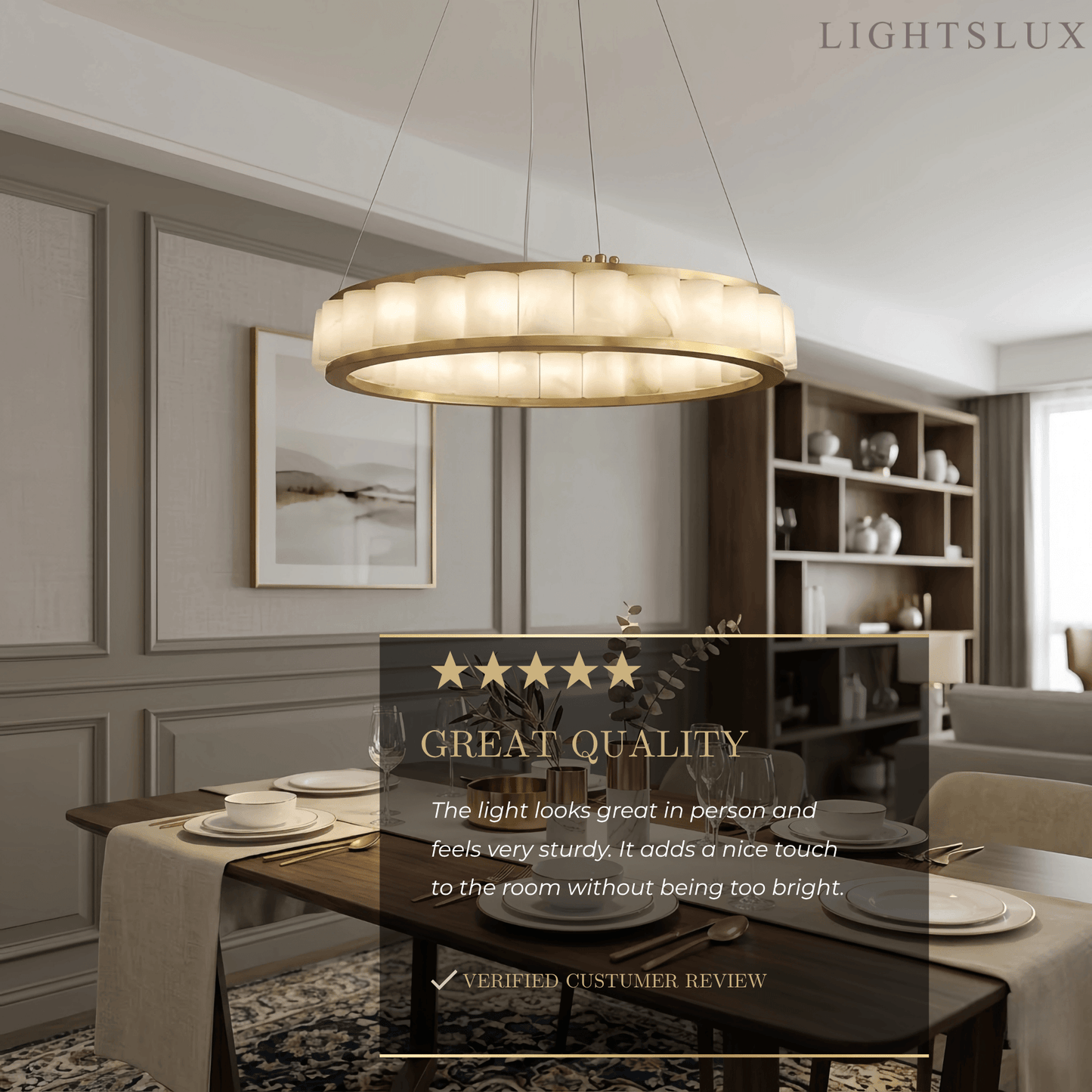 Modern_Alabaster_Pendant_Light_--_Gold