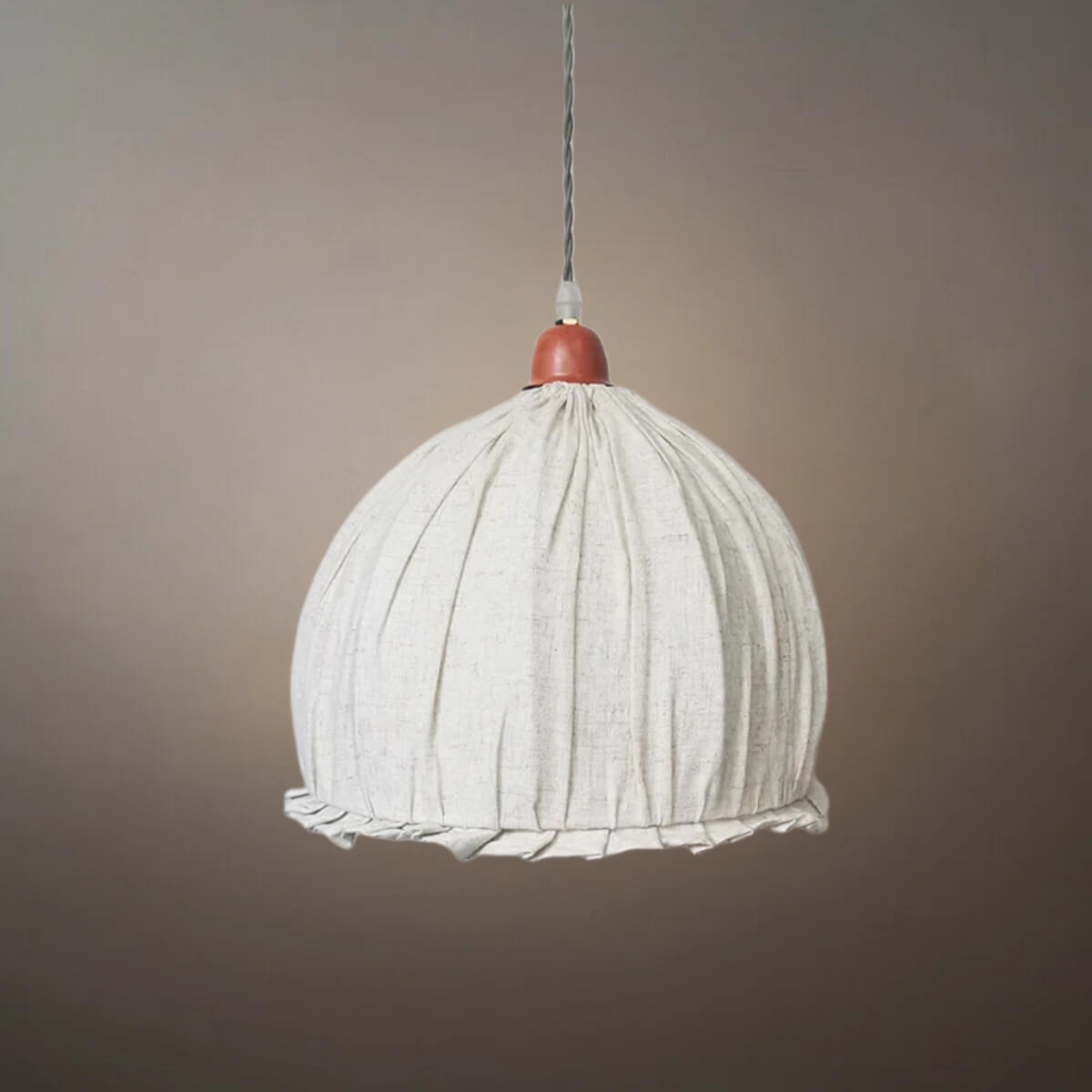 Zenno Minimalist Fabric Pendant Light 