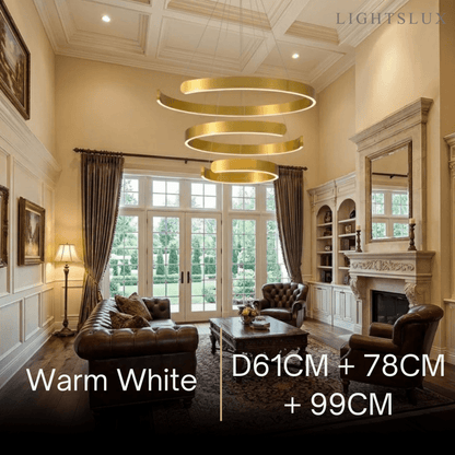 Vivara Modern Tiered Circular Chandelier