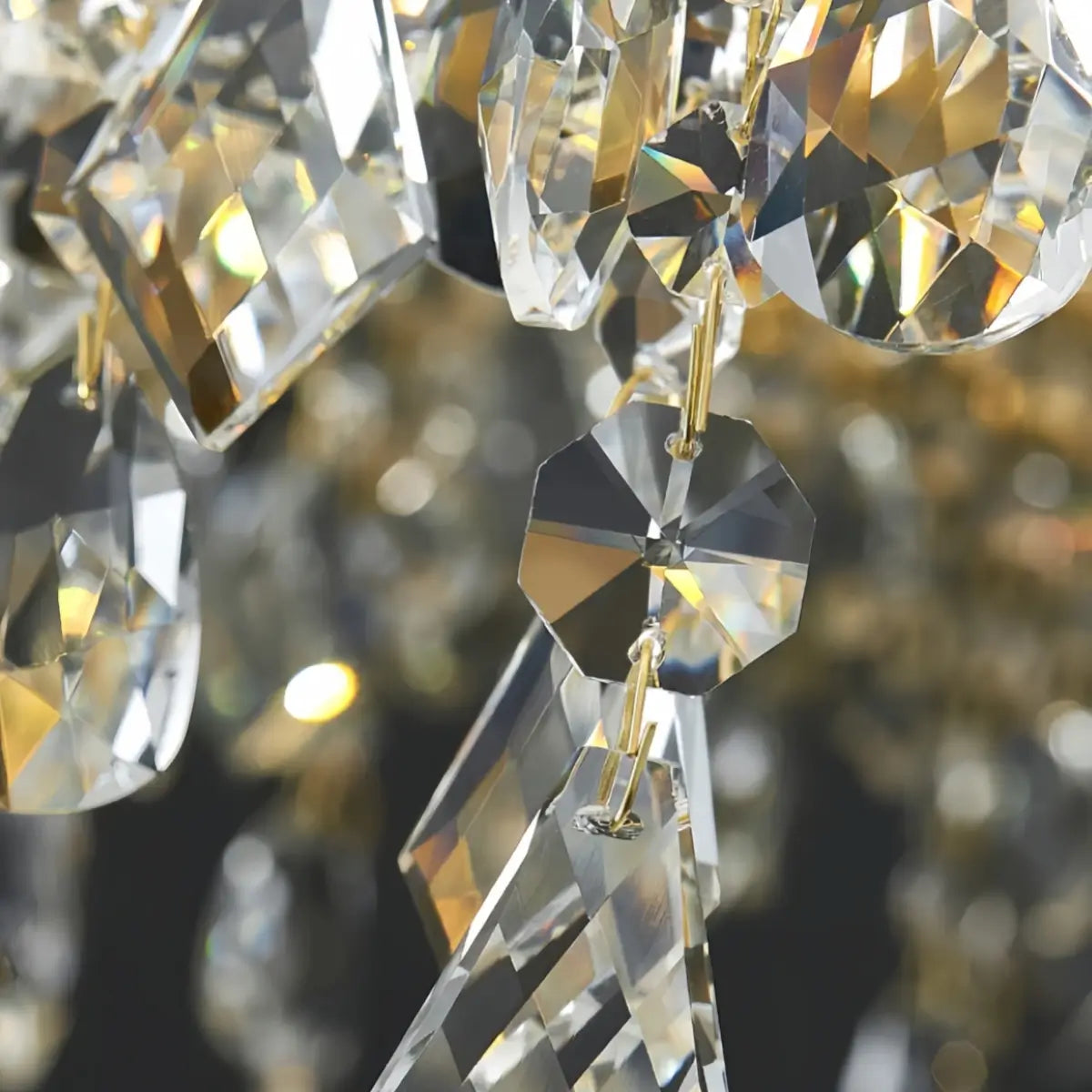 Excelis Art Deco Crystal Fringe Chandelier
