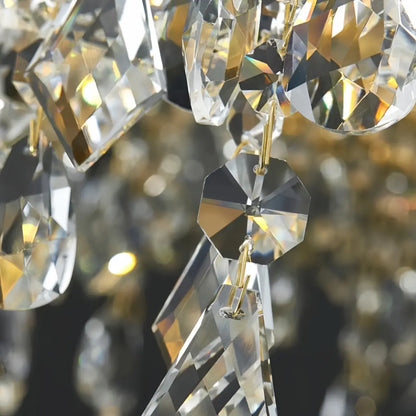 Excelis Art Deco Crystal Fringe Chandelier