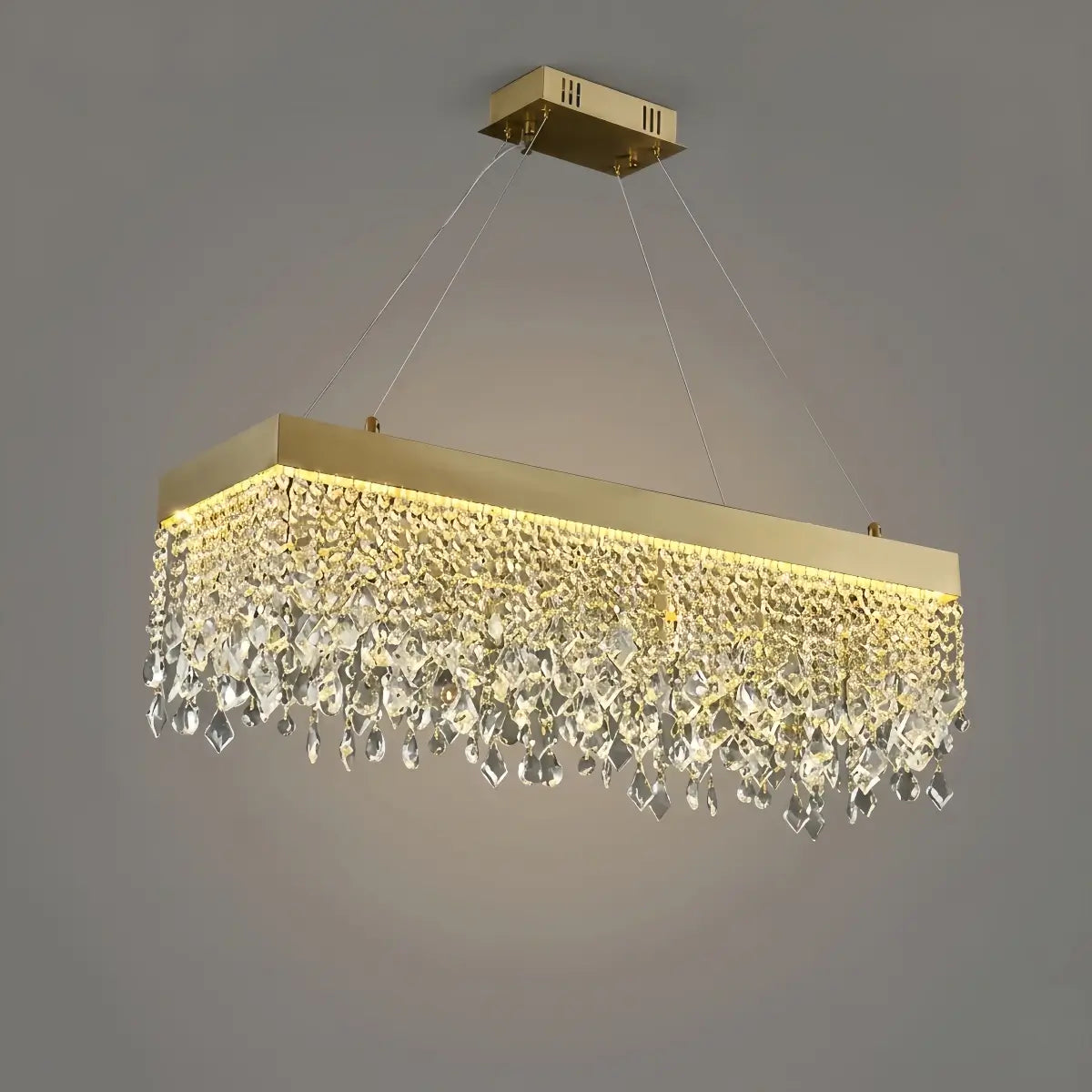 Excelis Art Deco Crystal Fringe Chandelier