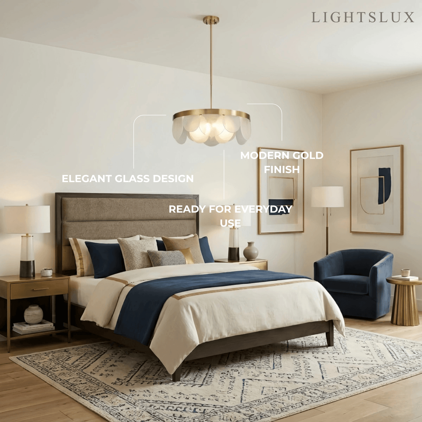 Excelis_Modern_Glass_Chandelier