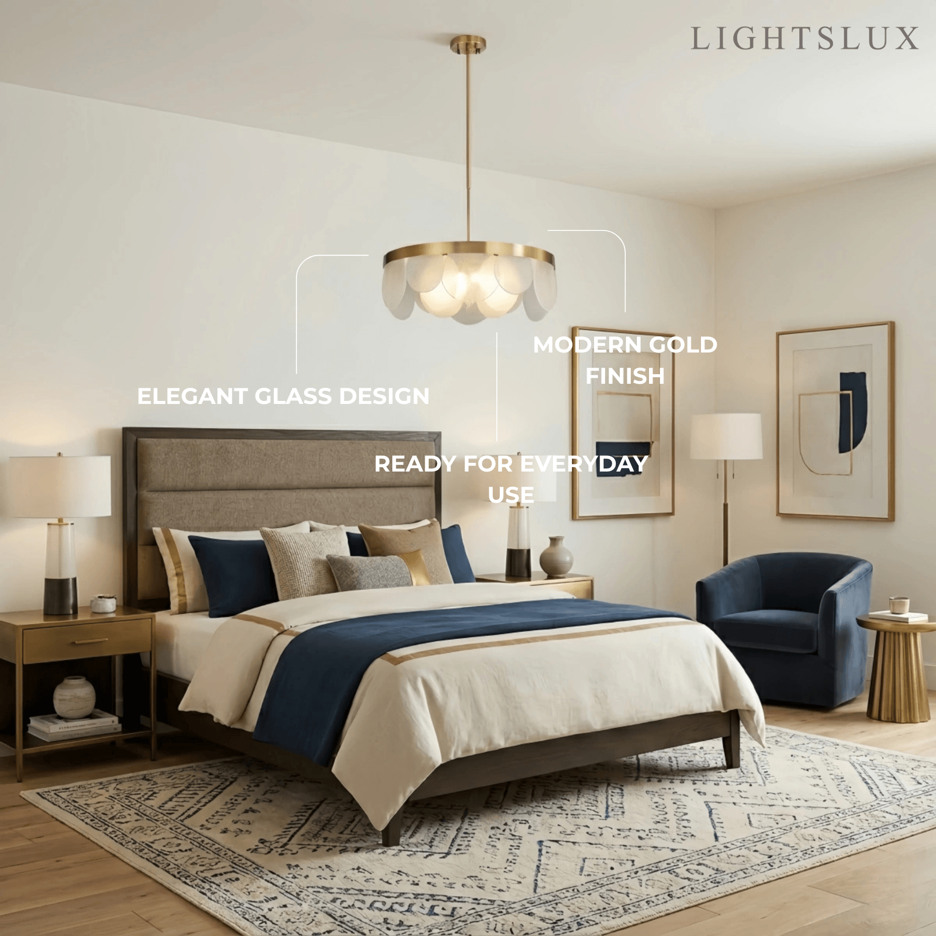 Excelis_Modern_Glass_Chandelier