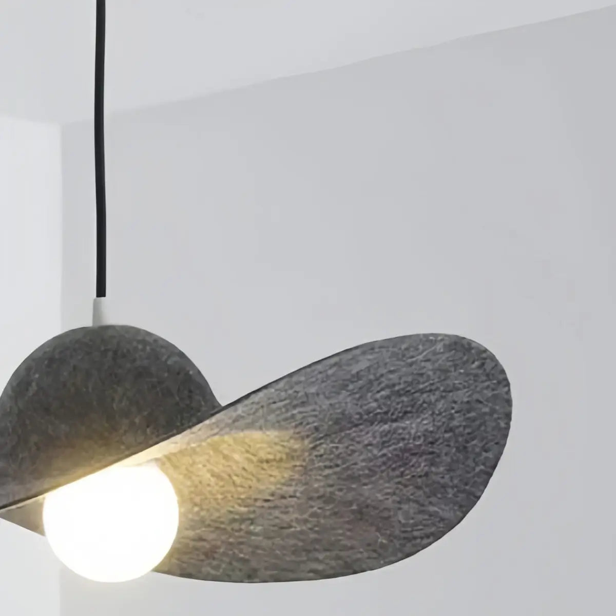 Nordic Felt Pendant Light -- Grey