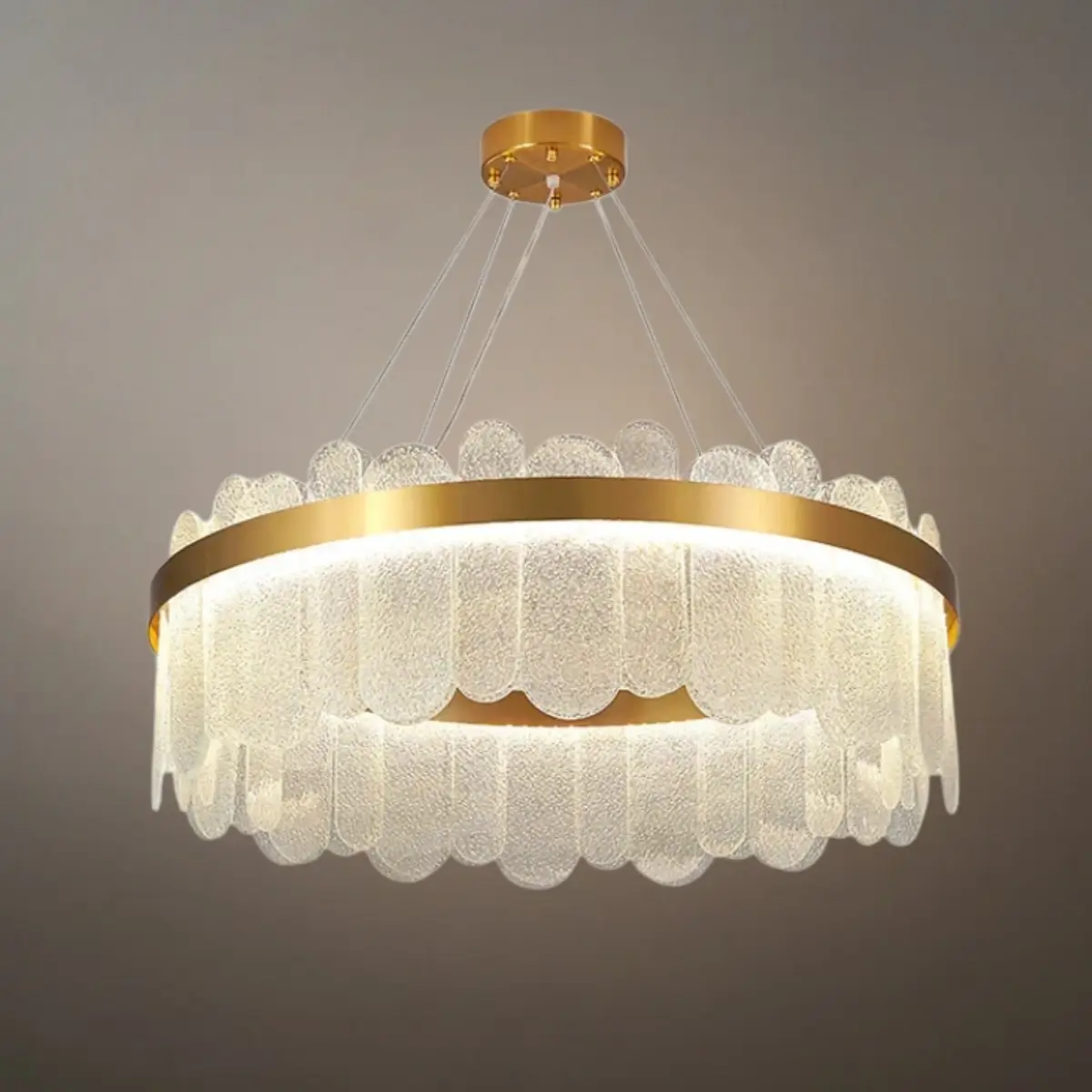 Elegant_Circular_Glass_Chandelier_--_Gold