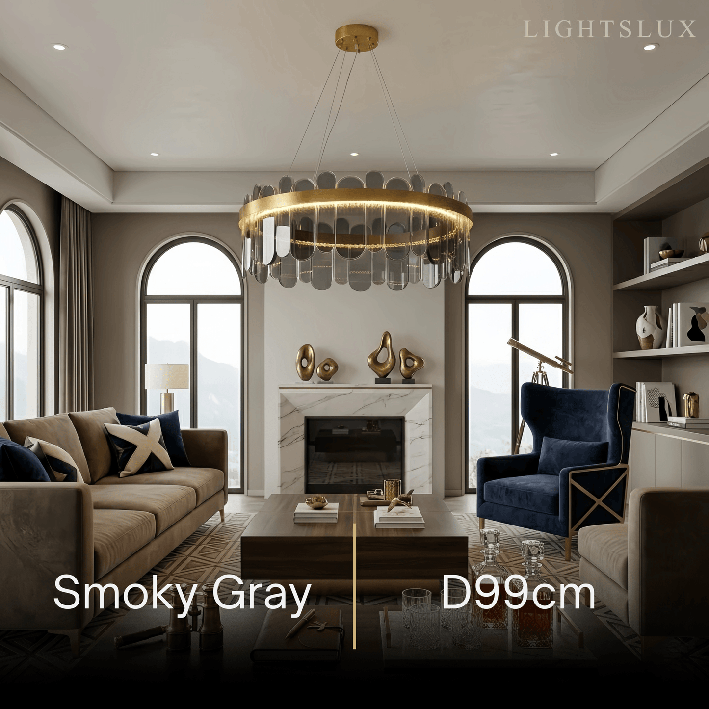 Elegant_Circular_Glass_Chandelier_--_Gold