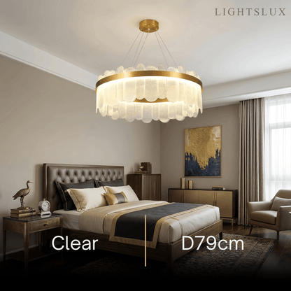 Elegant_Circular_Glass_Chandelier_--_Gold