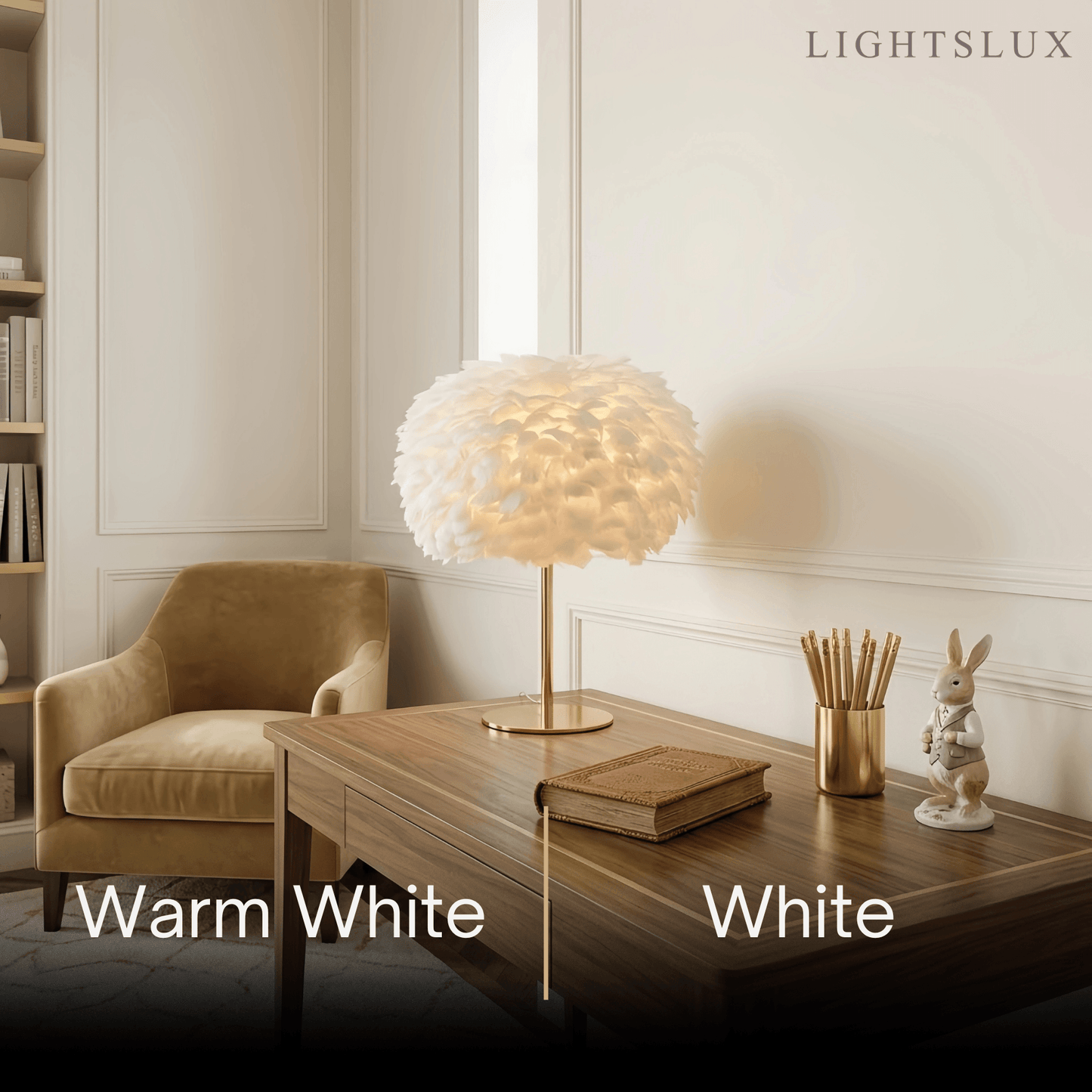 Elegant_Globe_Feather_Table_Lamp_--_Gold