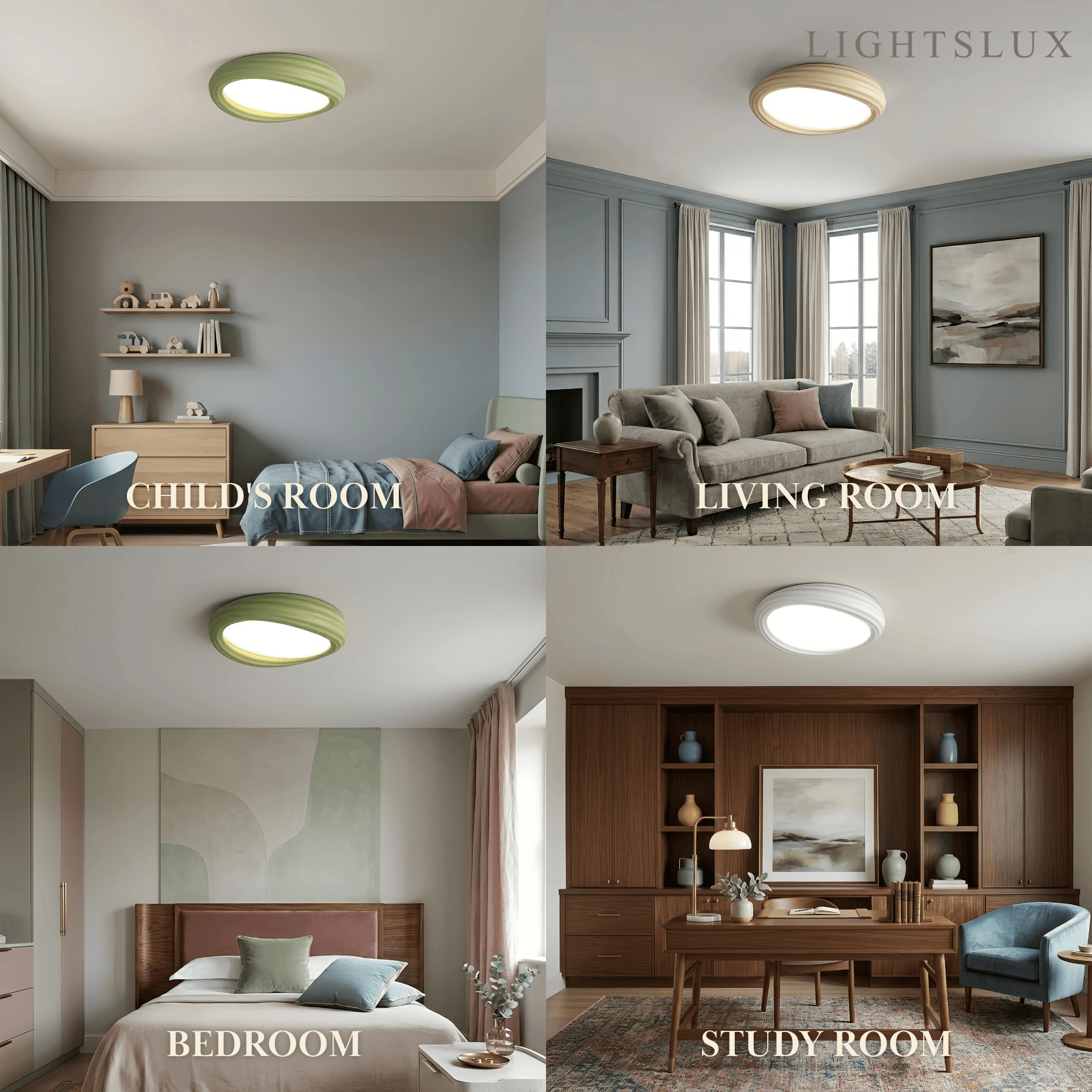 Cartoon_Cookie_Ceiling_Light_--_White