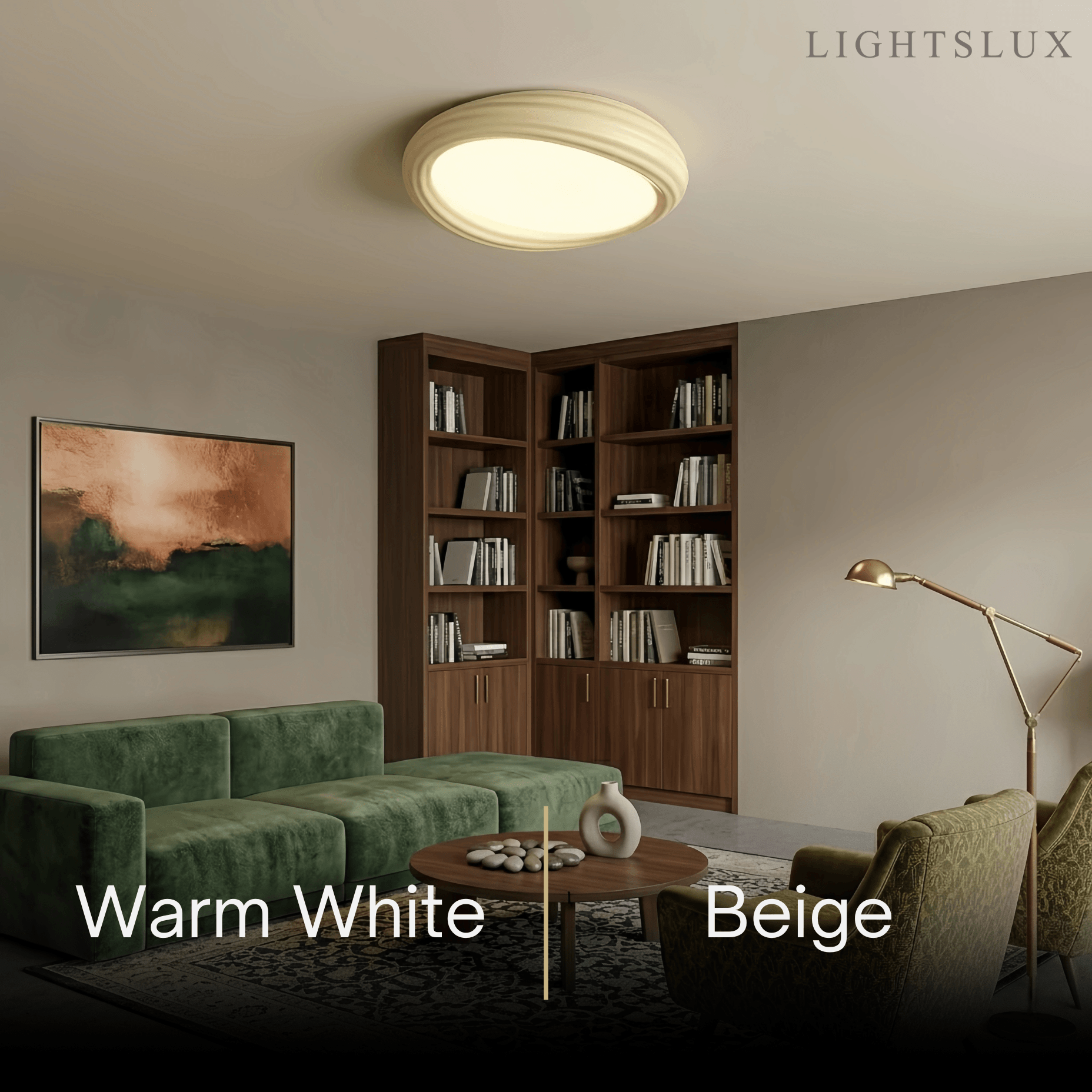 Cartoon_Cookie_Ceiling_Light_--_White