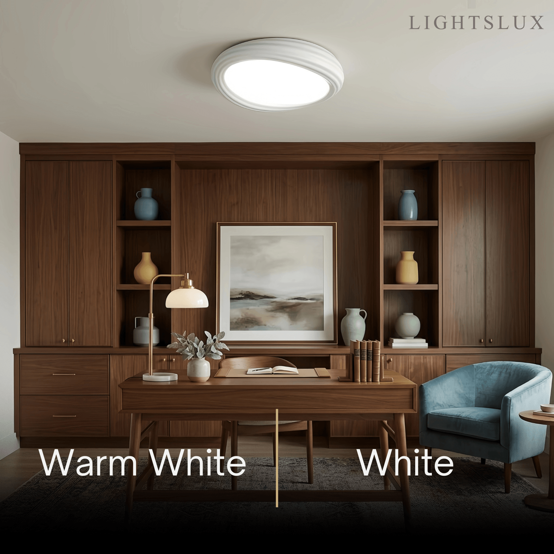 Cartoon_Cookie_Ceiling_Light_--_White