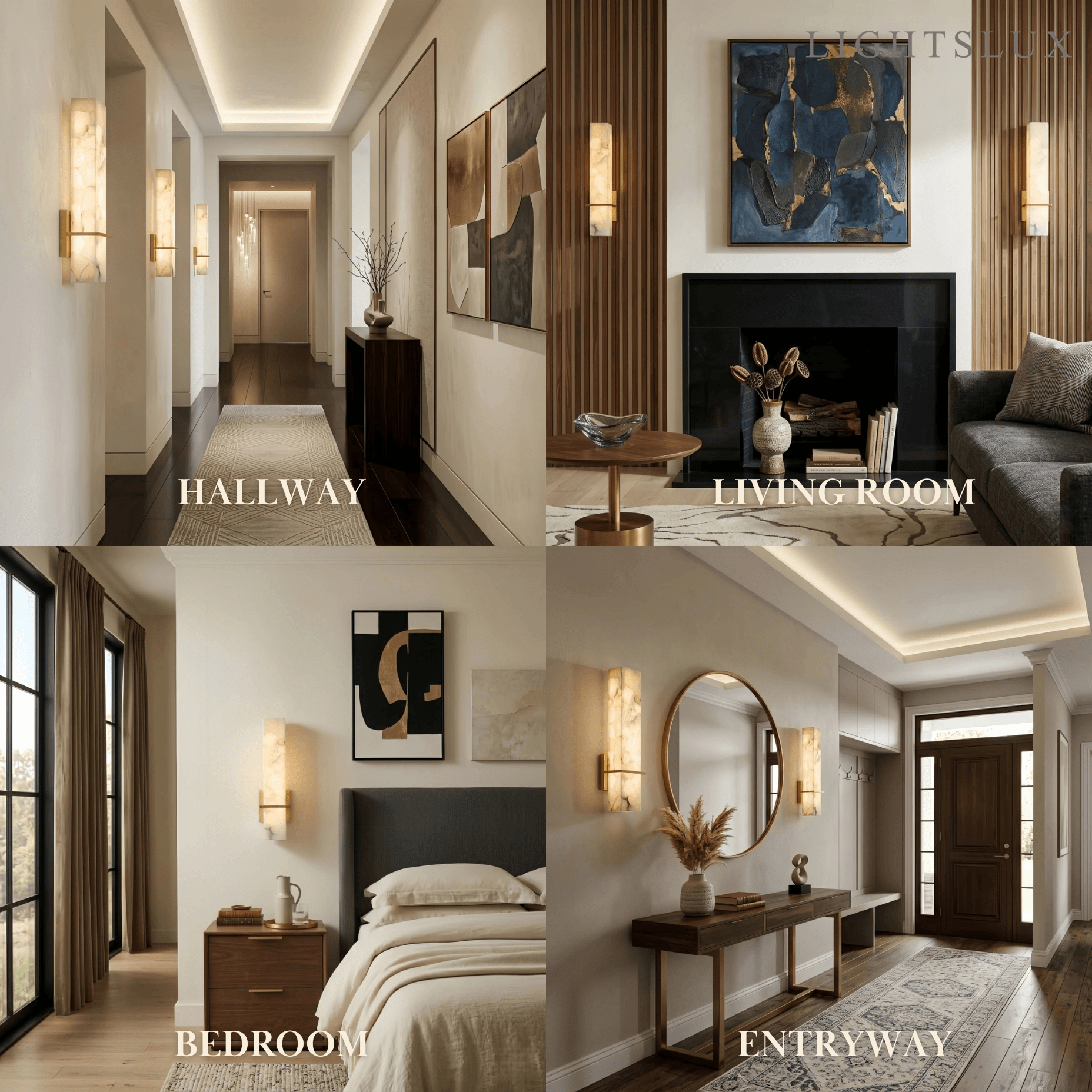 Alba Minimalist Cuboid Wall Lamp