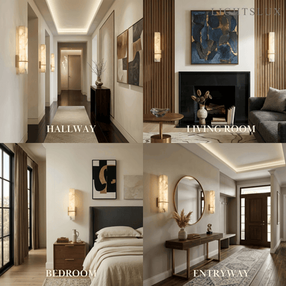Alba Minimalist Cuboid Wall Lamp