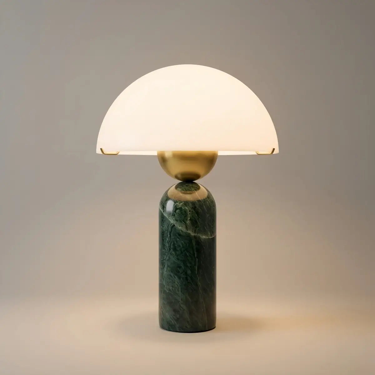 Alba Minimalist Alabaster Table Lamp