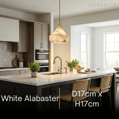Alba Modern Alabaster Pendant Light4d0