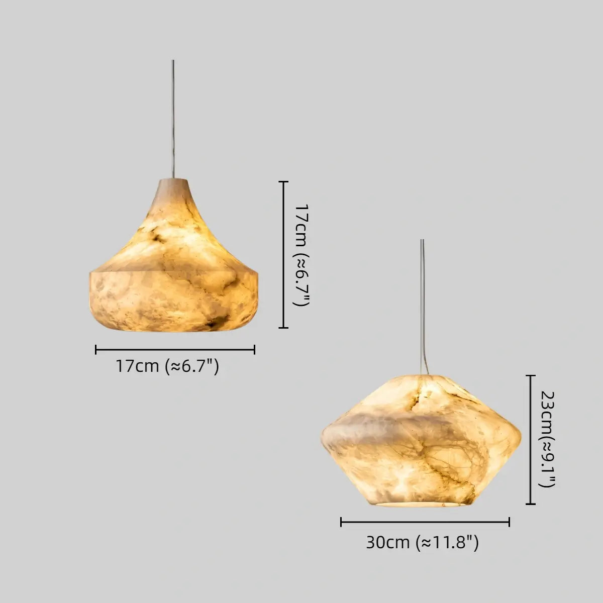 Alba Modern Alabaster Pendant Light4d0