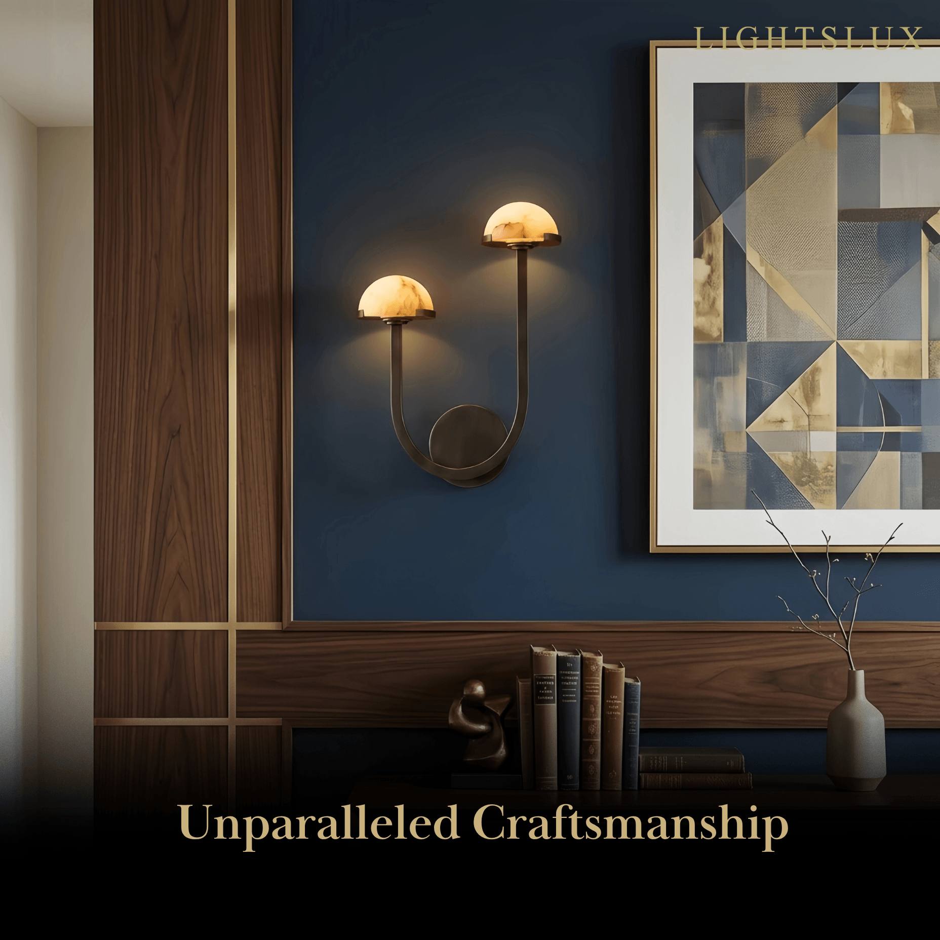 Alba Modern Double Wall Light